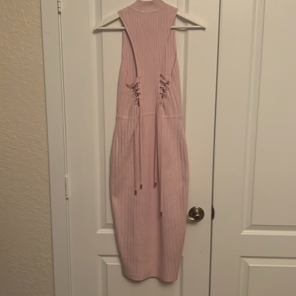 Cushnie Et Ochs Sleeveless Ribbed Lace-Up Back Dress - Picture 10 of 16